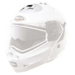 Kit Aereatore Fronte White Metal Per Casco Duke/duke Ii/tourmax Caberg