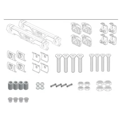 Kit Confezione Monokey Portavaligie Lat Givi Ofcam