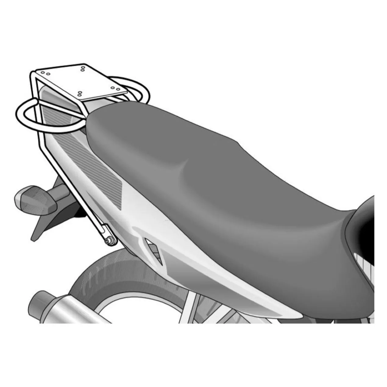 Kit Fissaggio Bauletto Shad Per Suzuki Gs 500