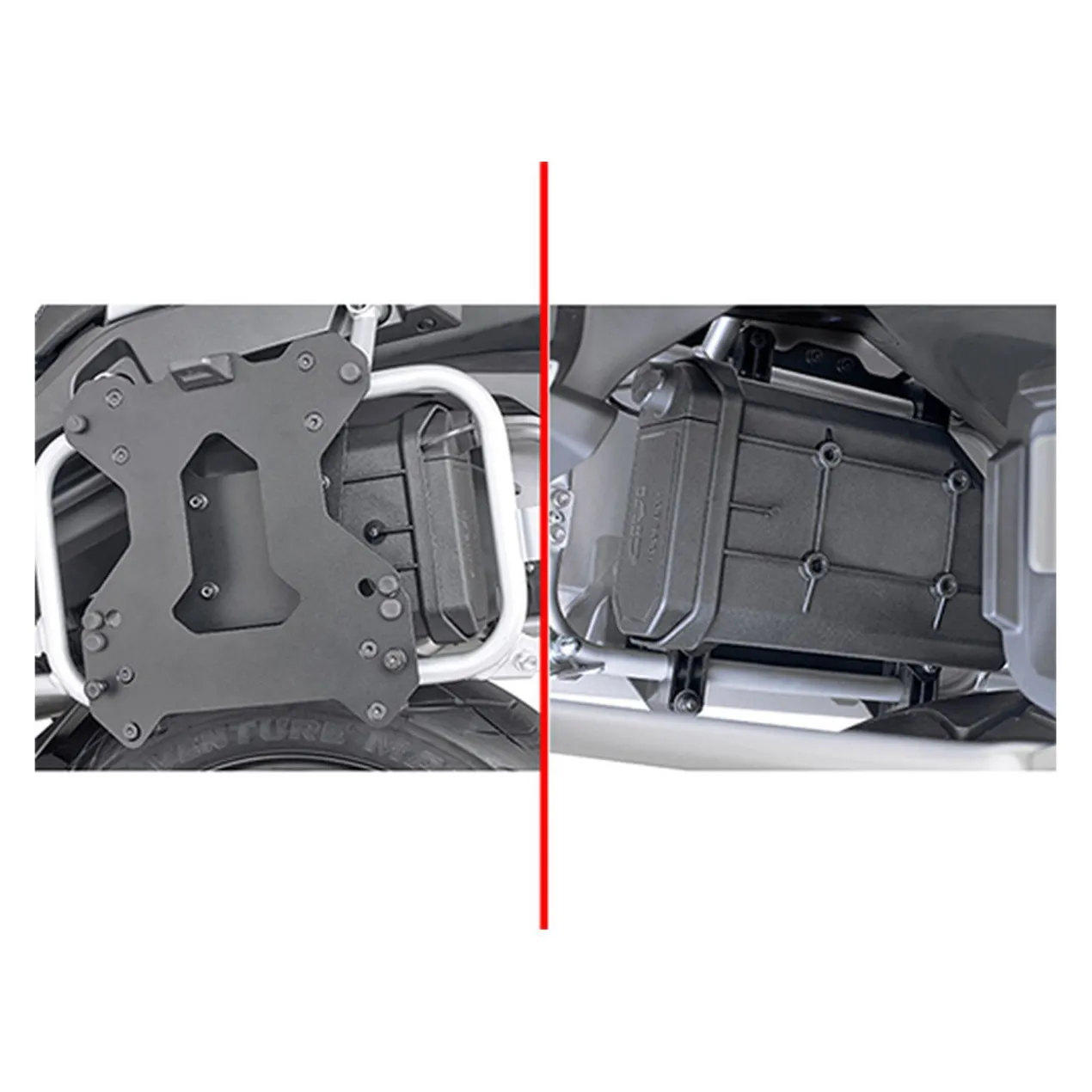 Kit Fissaggio Per S250 Su Portavaligie Laterale Givi Plr9225 Per Cfmoto