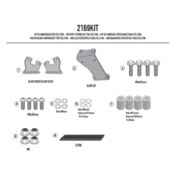 Kit Givi 2169kit Per Mon. Stl2169 Yamaha Mt-09 '24-26