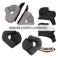 Kit Guanciali Taglia L Per Caberg Hyperx