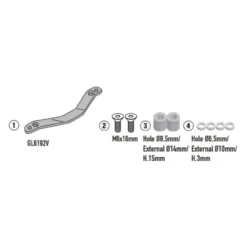Kit Per Montare Sra5143 Bmw C400x (2025) Givi 5148kit