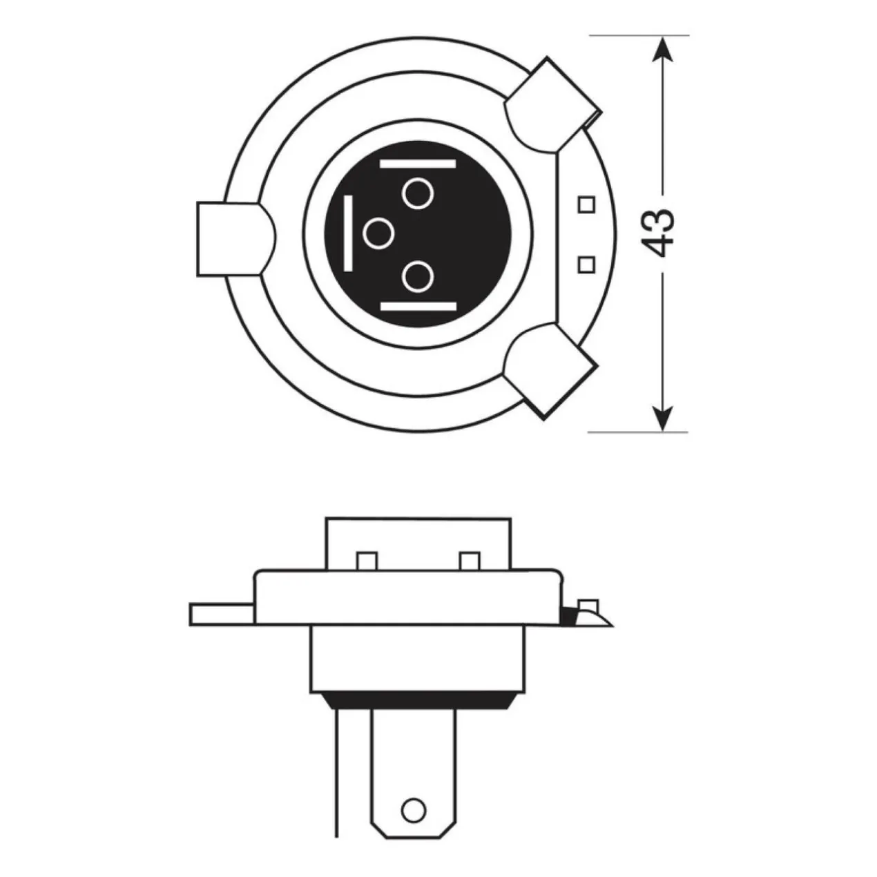 Lampada Blu-xe 12v Hs1 35/35w P437