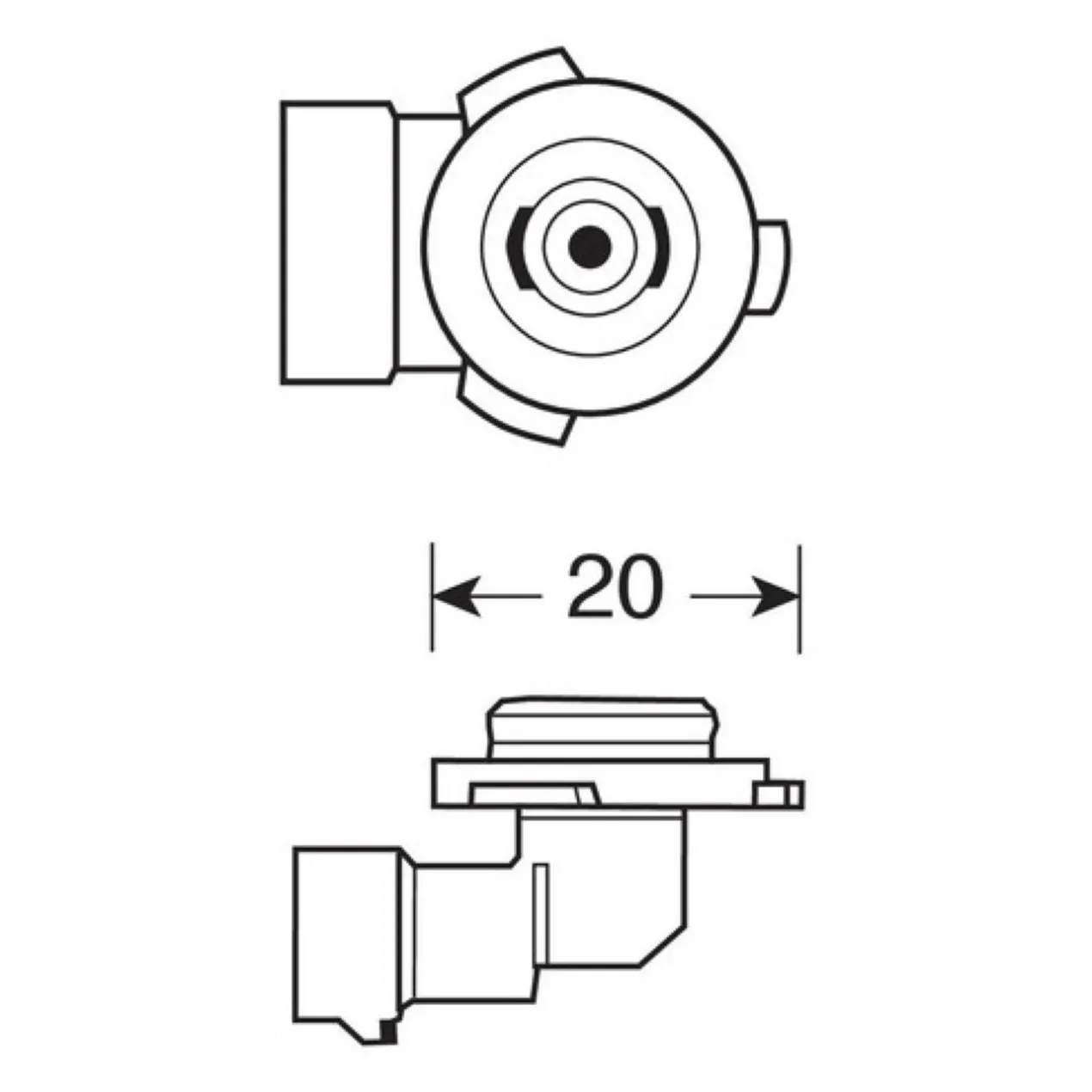 Lampada Hb3/9005-65w12v
