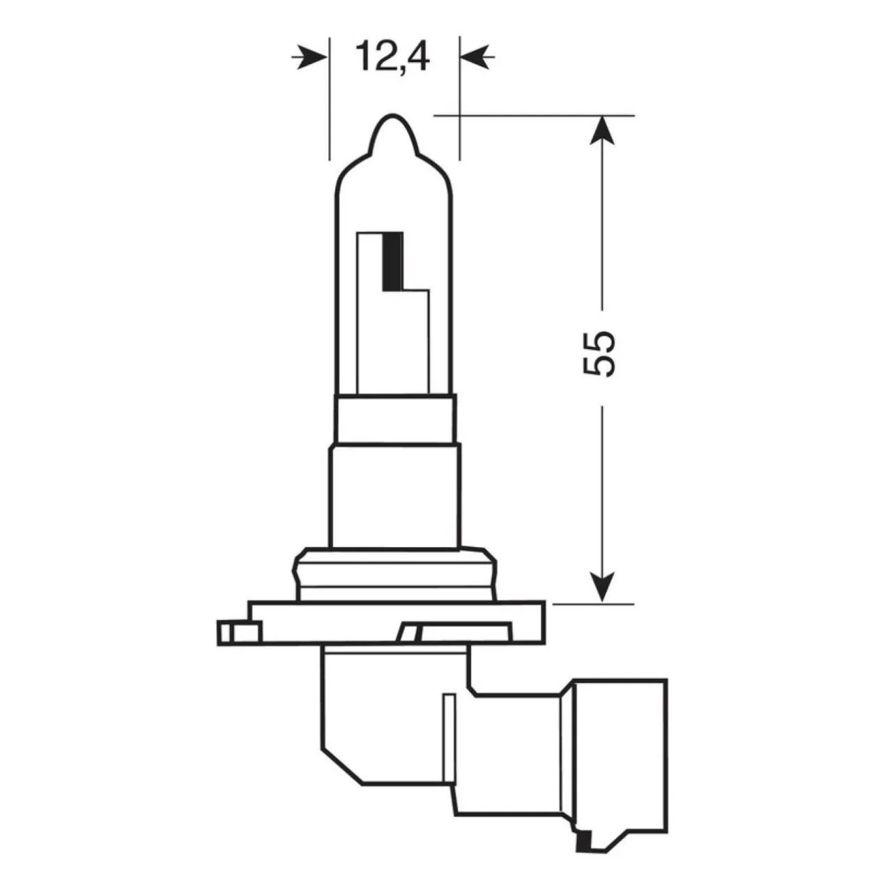 Lampada Hb3/9005-65w12v