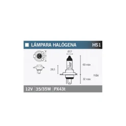 Lampadina Vicma Alogena Hs1