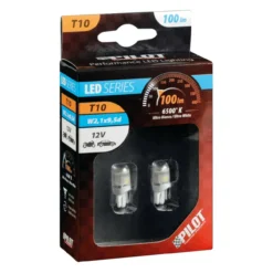 Lampadine Al Led Lampa 12v Mega-led 3 - 2 Pz - Bianco