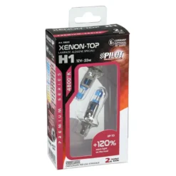 Lampadine Alogena Lampa 12v Xenon Top +120% Luce - H1 - 55w - 2 Pz