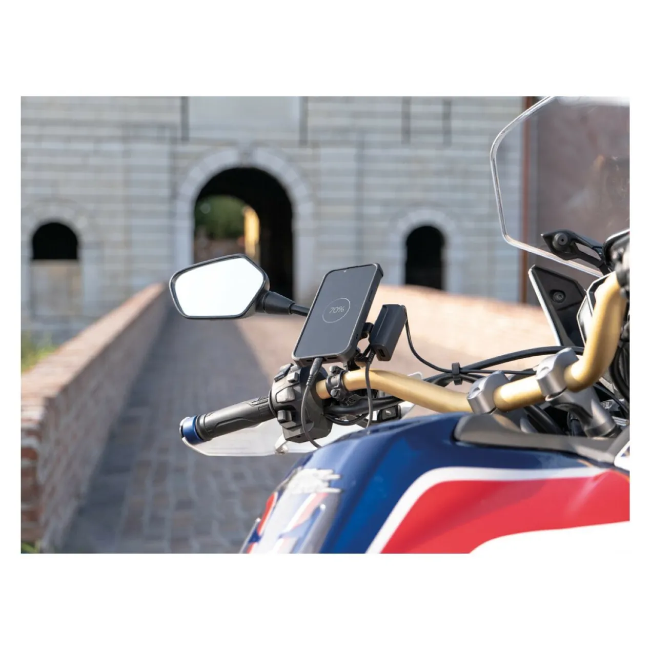 Lampa Doppio Caricatore Usb Trekx Optiline 12/24v 3 Attacchi