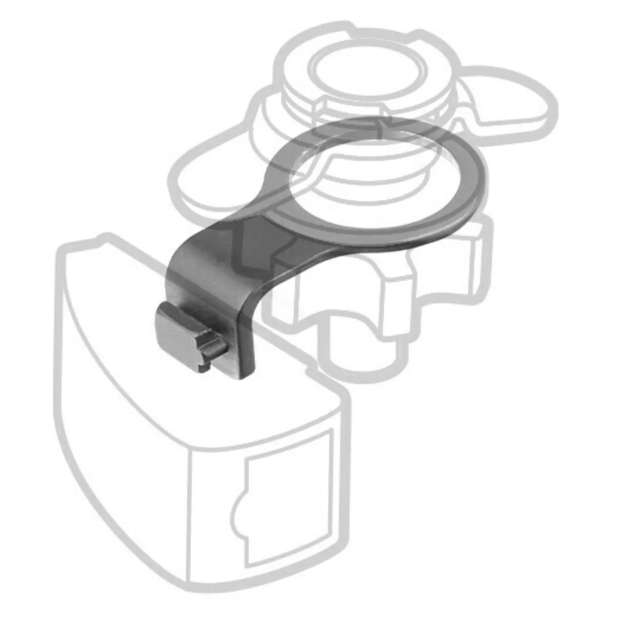 Lampa Doppio Caricatore Usb Trek Optiline 12/24v 3 Attacchi