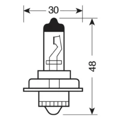 Lamp.alogena S3 12v/15w P26s