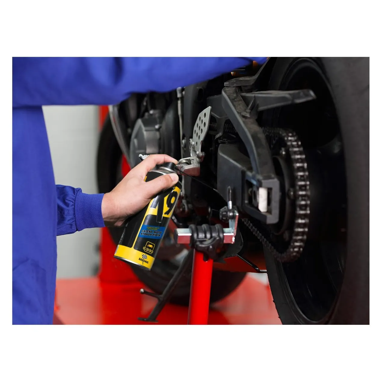 Lubrificante Catena Moto Strada e Pista Bardahl K9 400ML