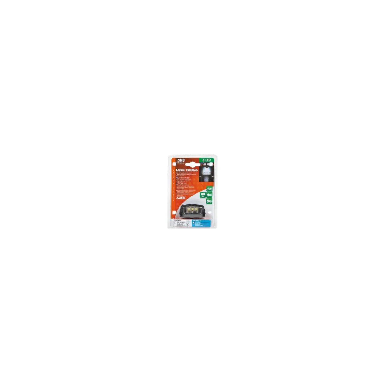 Luce Targa 3 Smd Blu