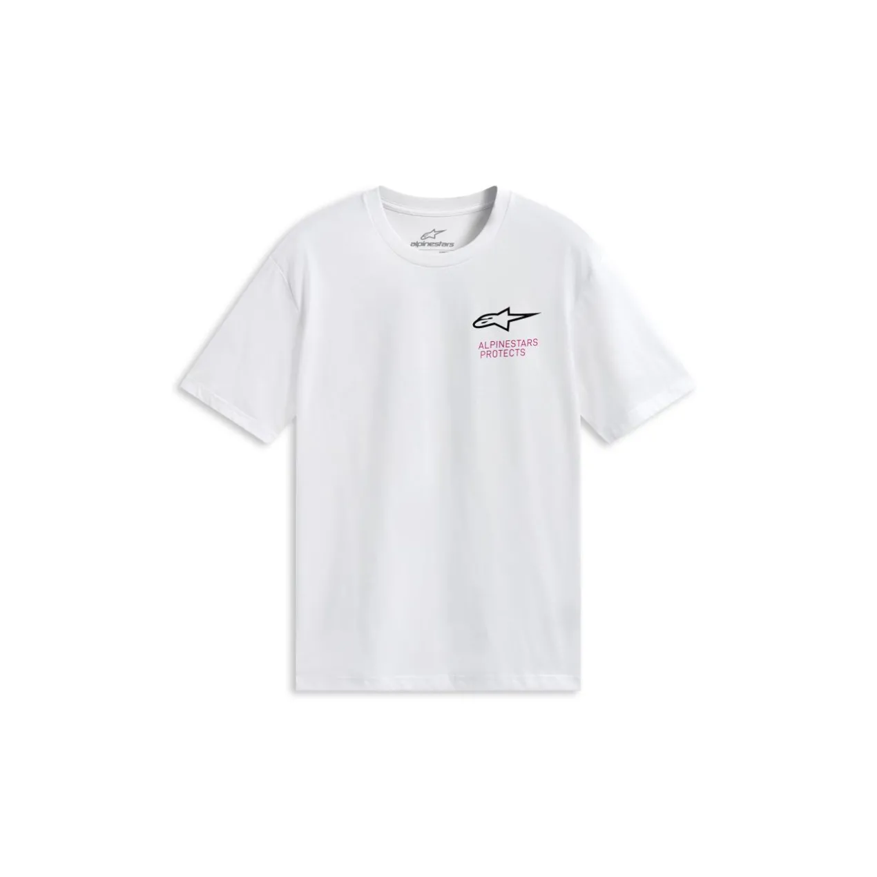 Maglietta Alpinestars Pop Helmet Csf Bianco