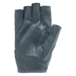 Mezzi Guanti In Pelle Oj Fresh Nero
