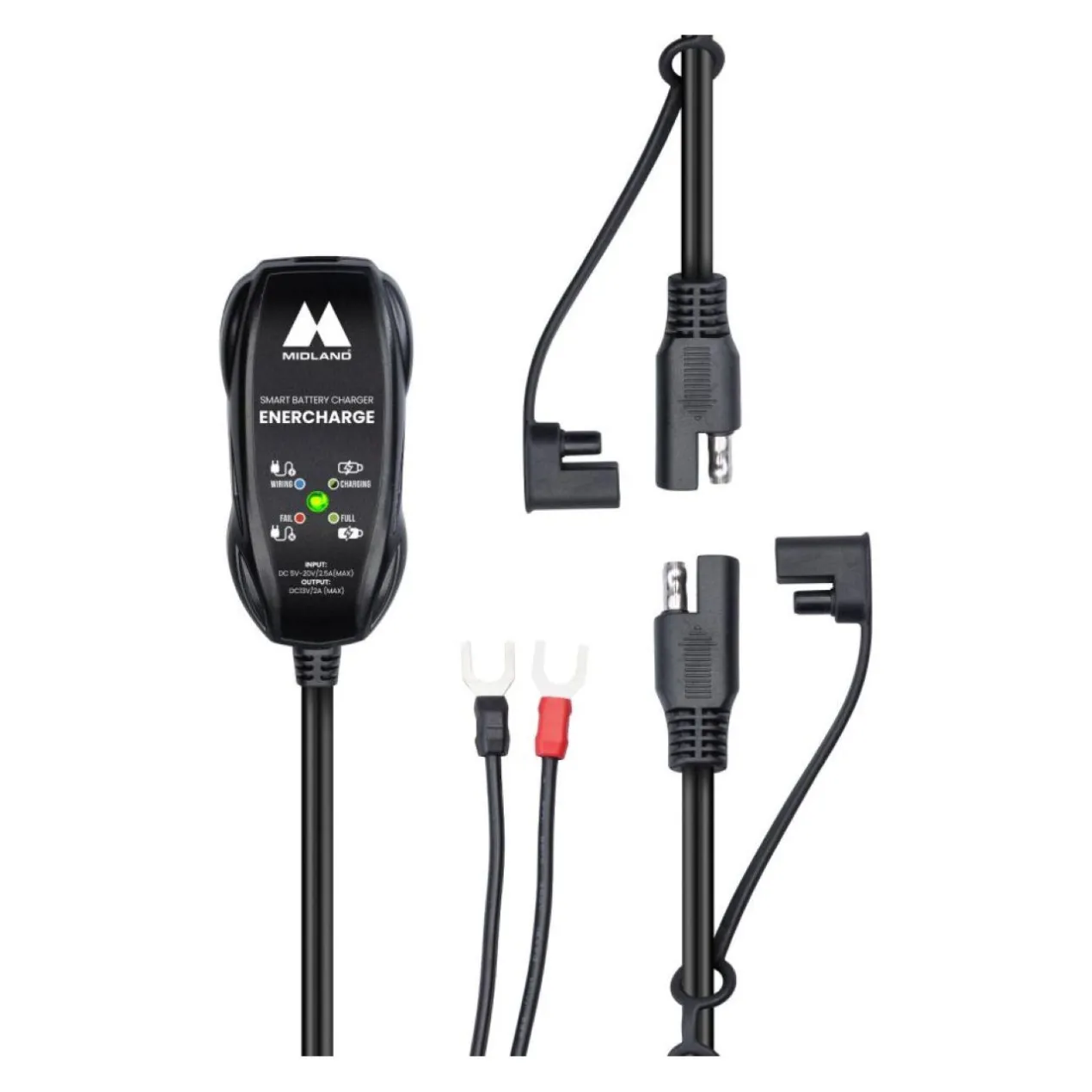 Midland ENERCHARGE Carica Batterie E Mantenitore Di Carica A 12 Volt
