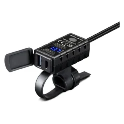 Midland Mp-h 2usb C/a -caricatore Da Moto Usb