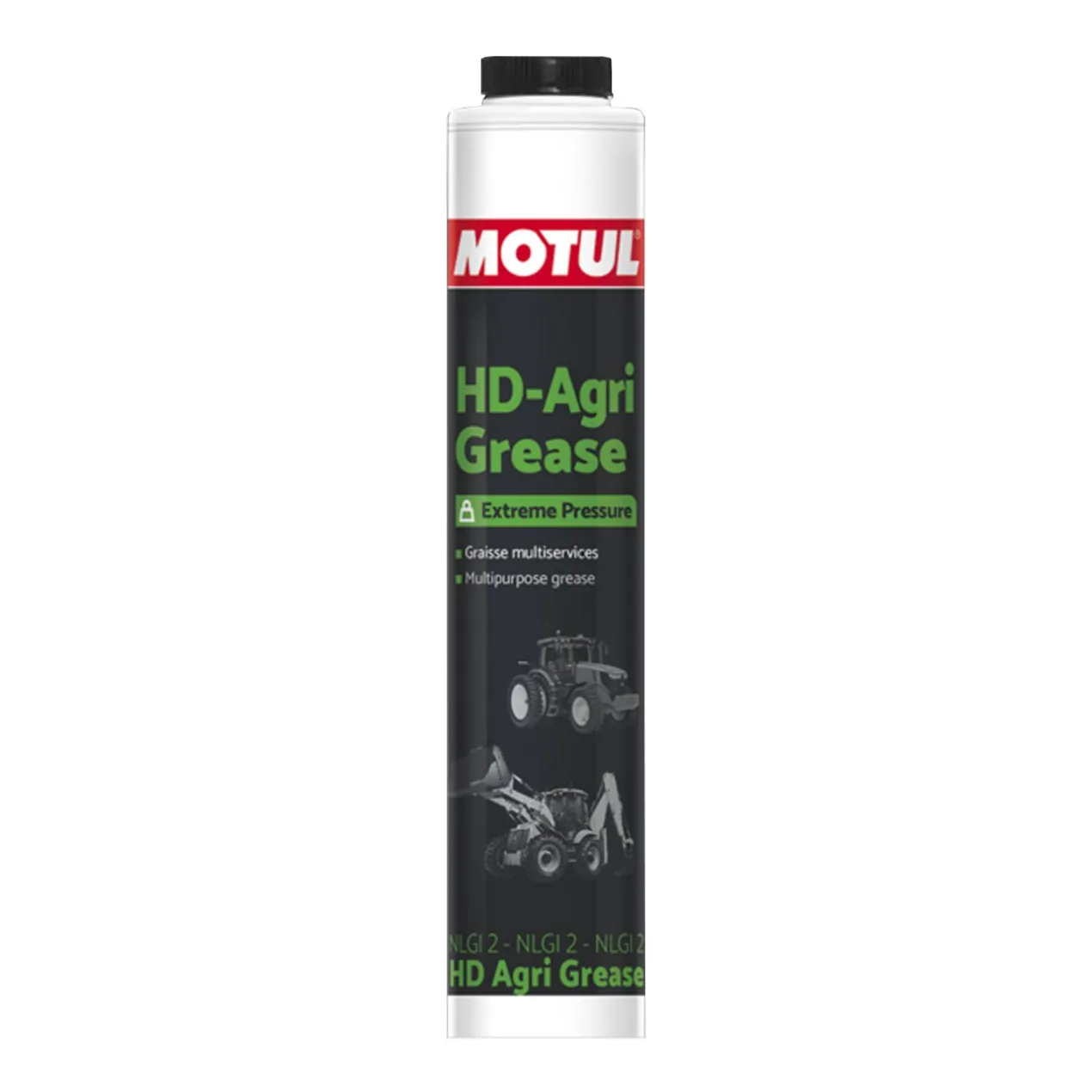 Motul Hd-agri Grease 0,400kg Technosynthese Colore Verde Da -30°c A 140°