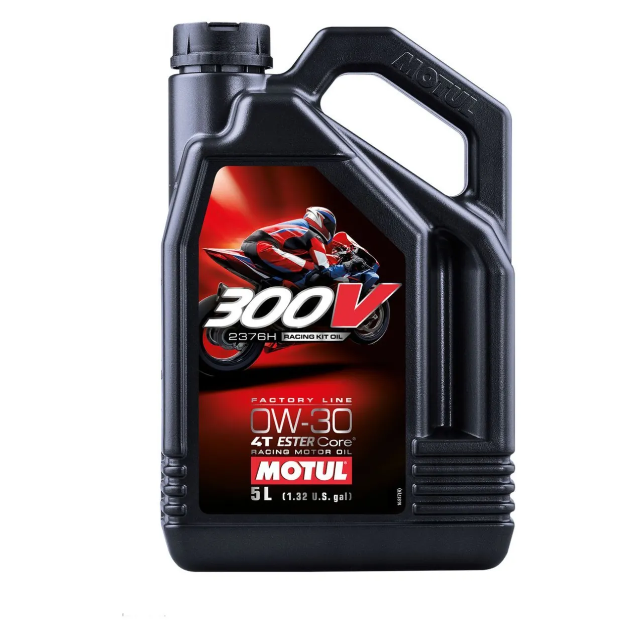 Motul 300v Fl R.k.o 2376h 0w-30 Olio Motore Moto 4t 5 Lt.