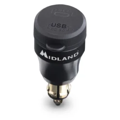 Mp-din-usb C Caricatore Usb+usb-c Din Midland