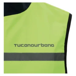 Nano Switch Gilet Antivento Tucano Urbano Blu Scuro-giallo Fluo