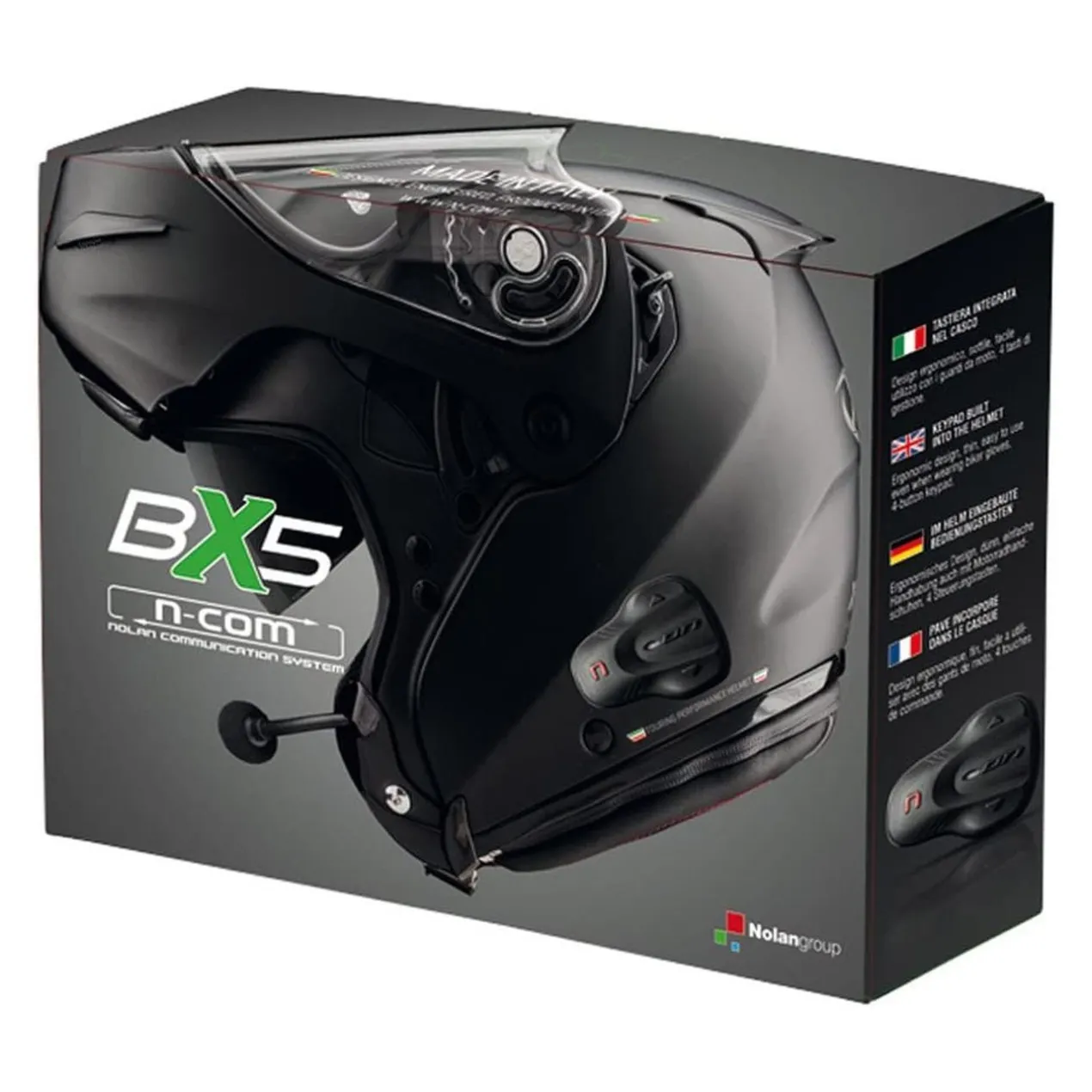 N-com Bx5 Bluetooth Nolan Caschi Xseries