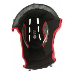 Nolan Interno Clima Comfort Tg.3xl Black Red Per N87
