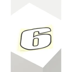 Numeri Adesivi Grandi 15x14 Numero 6/9