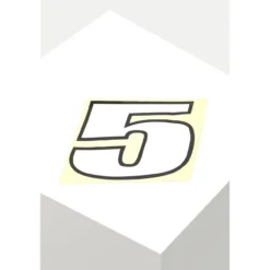 Numeri Adesivi Grandi 15x14 Numero 5