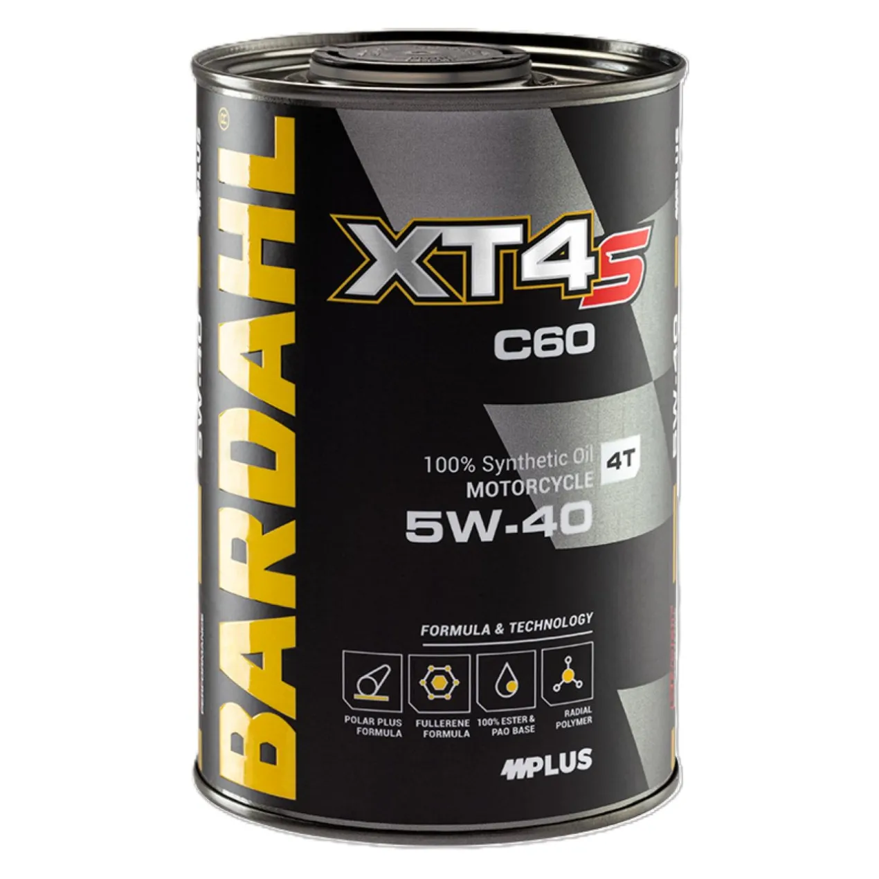 Olio Bardahl Xt4-s C60 5w40 Moto Conf. 1 Lt New