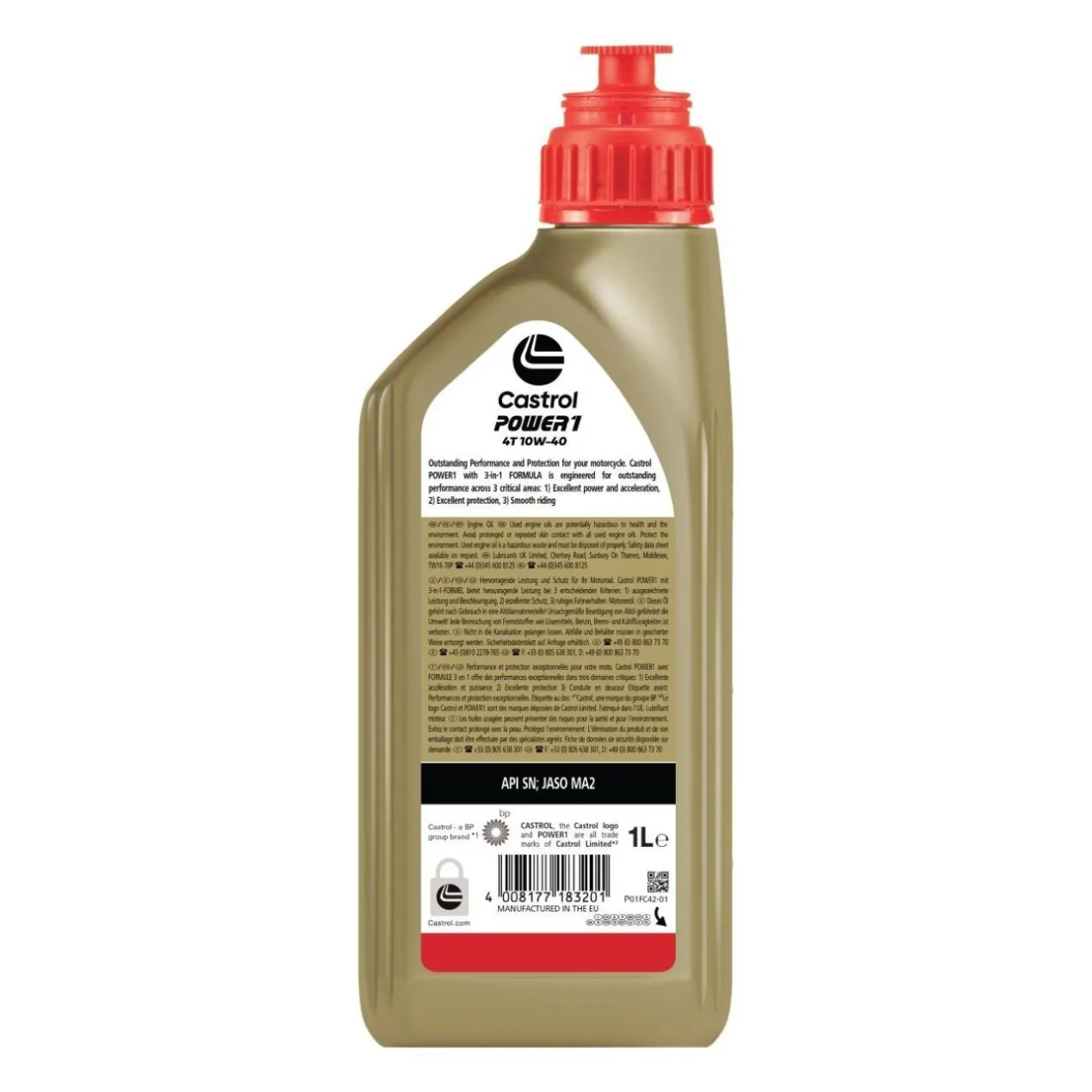 Olio Castrol Power 1 4t 10w40 Conf. 1lt.