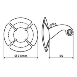 Optiline Fissaggio Adesivo Per Action Camera