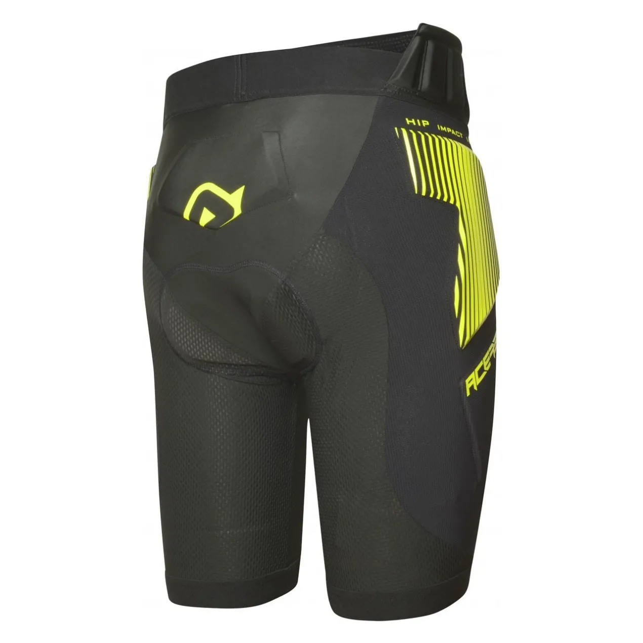 Pantaloncini Acerbis Rush Nero/giallo