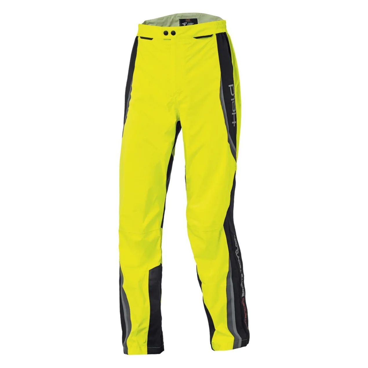 Pantalone Antipioggia Stretch Held Rainblock Base Giallo Fluo Nero