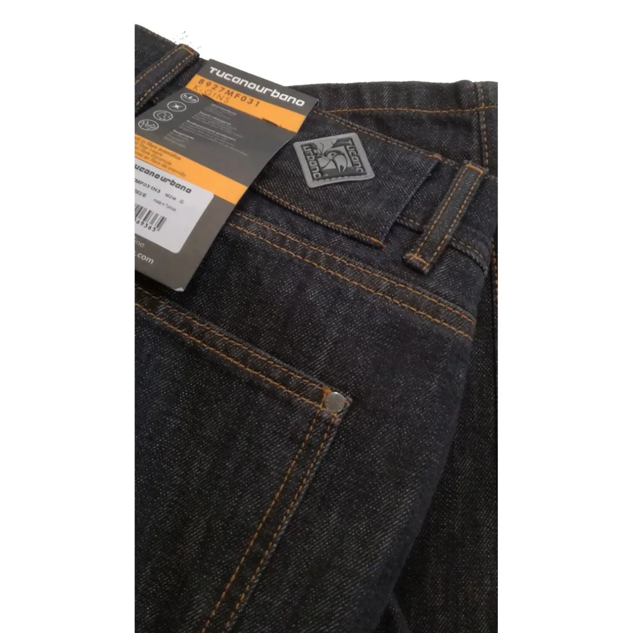 Pantalone Denim Tucanourbano Gins Nero