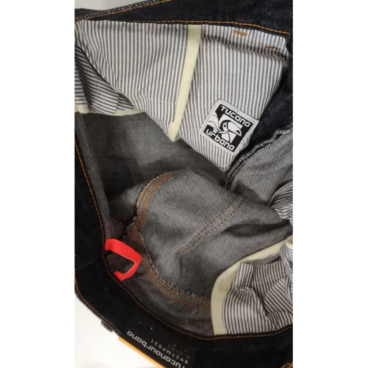 Pantalone Denim Tucanourbano Gins Nero