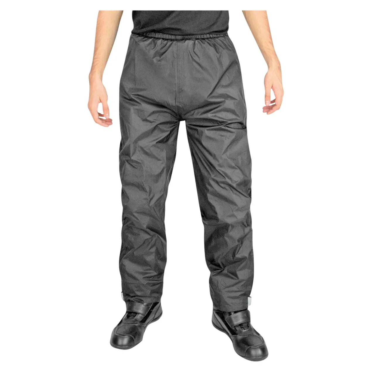 Pantalone Impermeabile Oj Down Con Apertura Nero