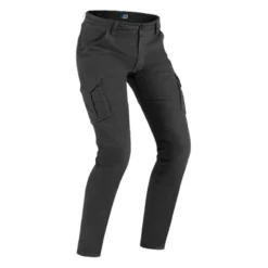 Pantalone Moto Pmj Santiago Uomo Made In Italy Grey