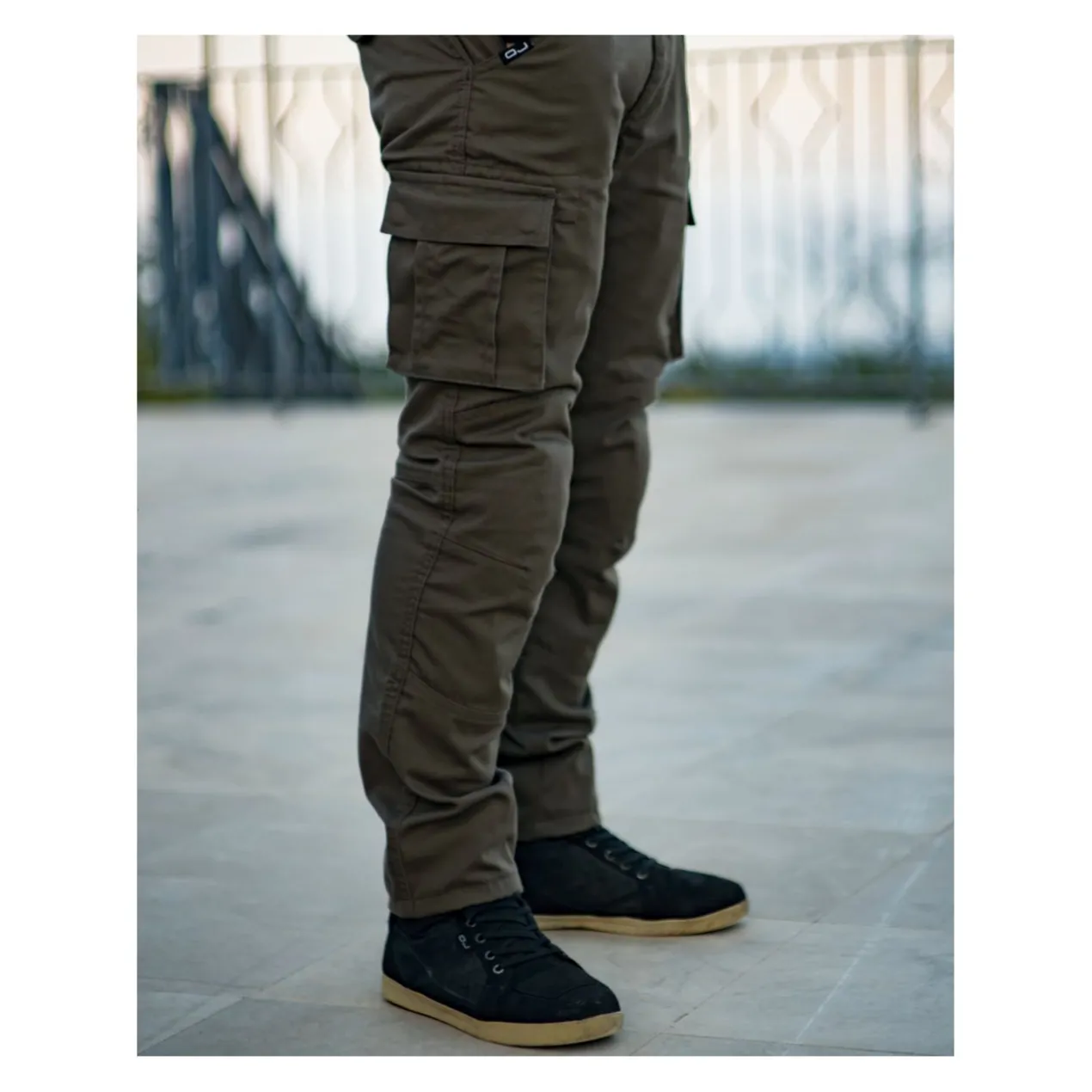 Pantalone Oj Cargo Verde Oliva