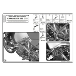 Paramotore Givi Nero Kawasaki Klr 650 E TN421
