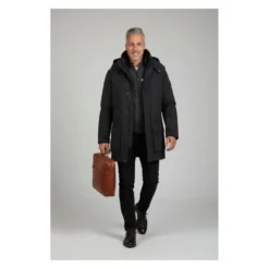 Parka Uomo 7/8 Overside Shire 060154 Nero