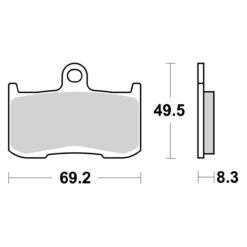 Pastiglie Brembo Racing 07ka23sr