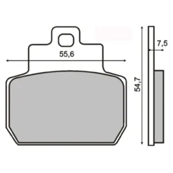 Pastiglie Rms Beverly 500 05/06 250 Post