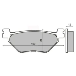 Pastiglie Rms Yamaha Xp T-max 500