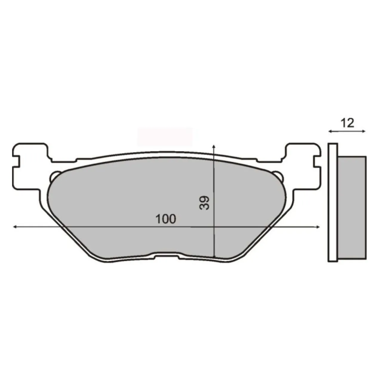 Pastiglie Rms Yamaha Xp T-max 500