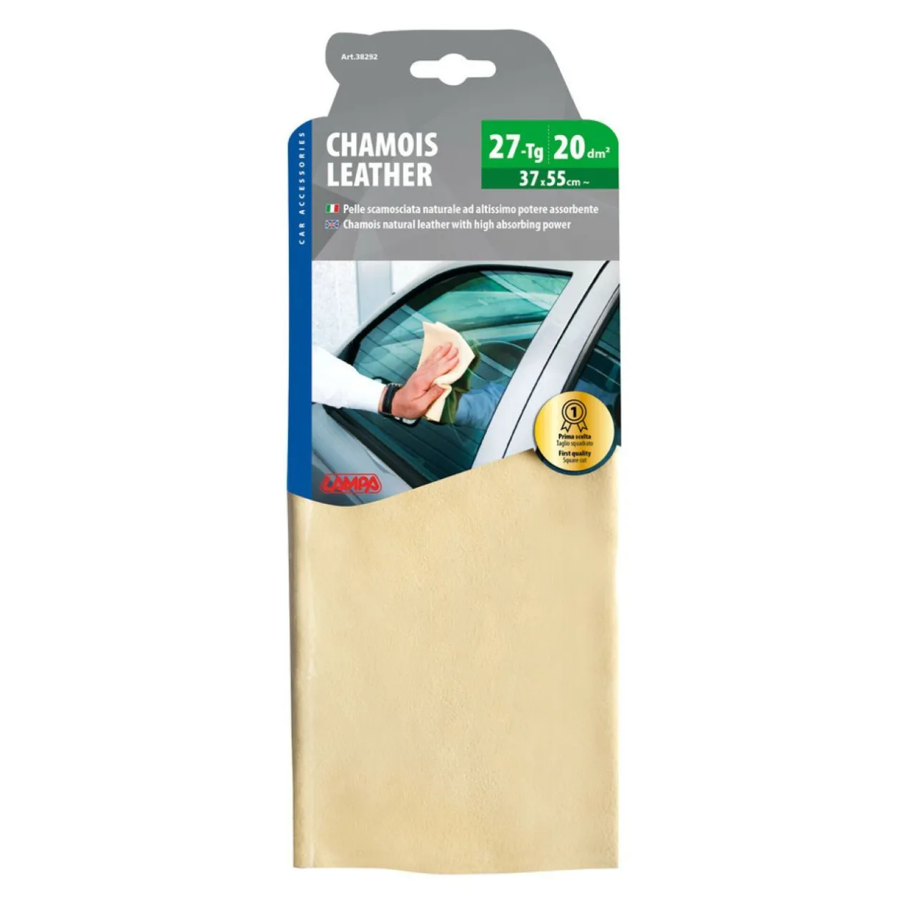 Pelle Scamosciata 37x55 Tg.27 Professional