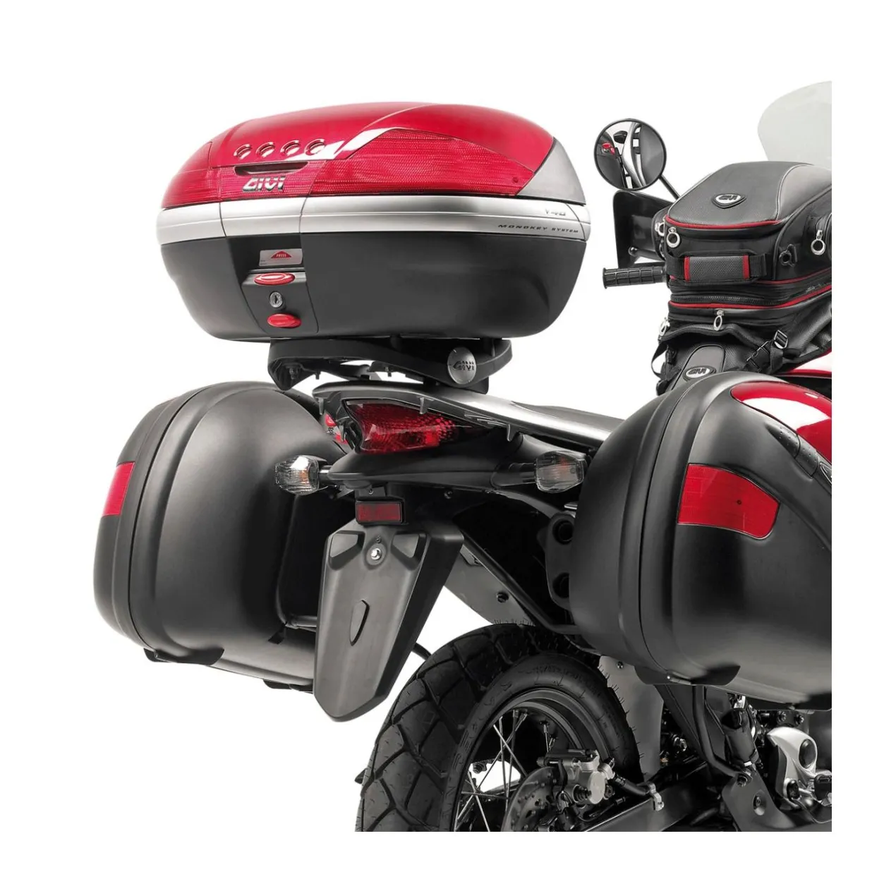Piastra Monokey Givi E225 Per Honda Xl700v Transalp 08/13
