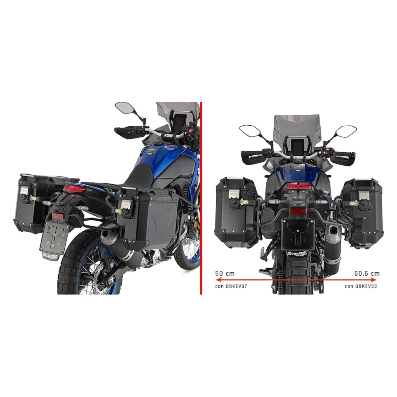Por. Lattacchi Sc. Yamaha Tenerè 700 (21-24) Givi Plos2145cam
