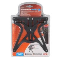 Porta Targa Lampa Aero-x Con Altezza Ed Inclinazione Regolabili